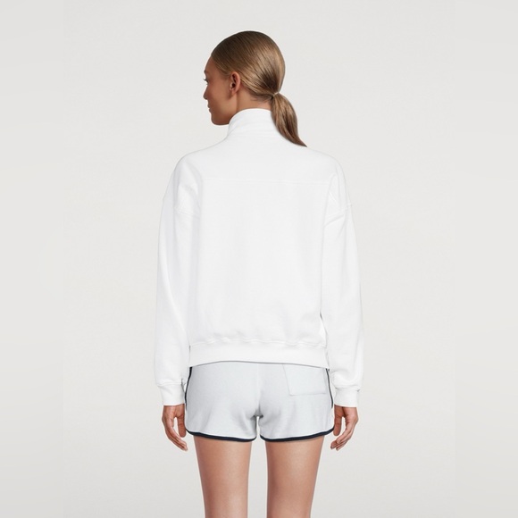 SPORTY & RICH NEW YORK TENNIS CLUB QUARTER ZIP - Picture 5 of 7